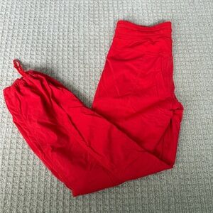 Lululemon Dance Studio Pants in Red